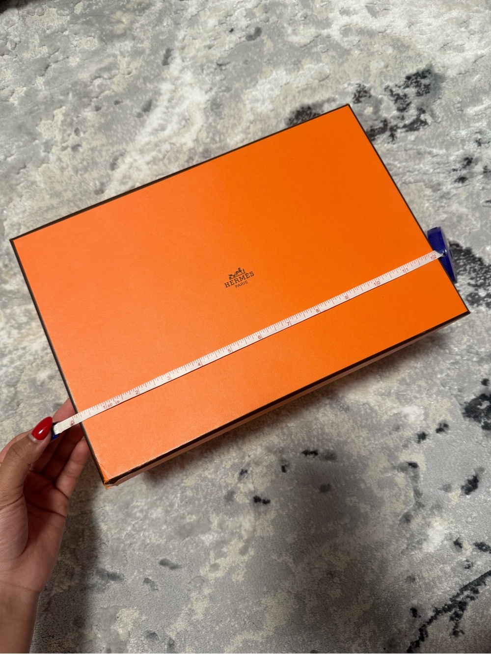 Hermes Orange Storage Box